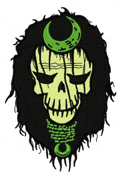 Suicide Squad Enchantress 2 machine embroidery design