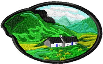 georgia landscape embroidery