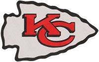 Kansas City Chiefs Logo embroidery design