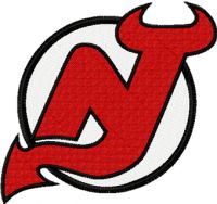 New Jersey Devils Logo embroidery design