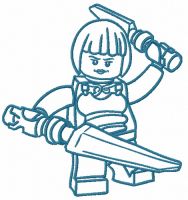 Nya 2 embroidery design