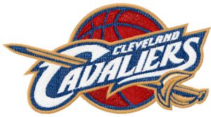 Cleveland Cavaliers logo embroidery design