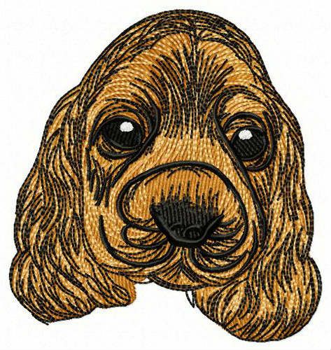 Gullible look machine embroidery design