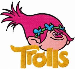 Princess Poppy 5 embroidery design