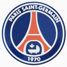 Paris Saint-Germain F.C. logo embroidery design
