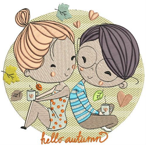 Hello autumn 2 machine embroidery design