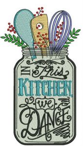 Kitchen And Cooking Embroidery Designs