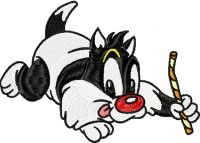 Sylvester 1  embroidery design