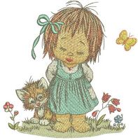 Deserved punishment embroidery design