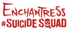 Suicide Squad Enchantress 3 embroidery design