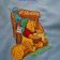 Winnie Pooh and honey design embroidered