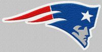 New England Patriots logo 2 embroidery design