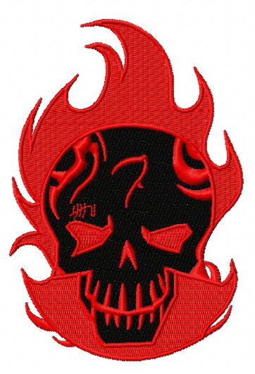 Suicide Squad Diablo 2 machine embroidery design