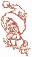 Too small to be Santa 2 embroidery design