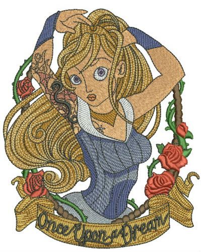 Once upon a dream 2 machine embroidery design