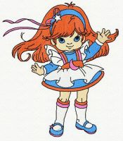 Moonglow embroidery design