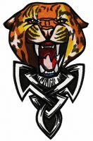 Wild cheetah 5 embroidery design