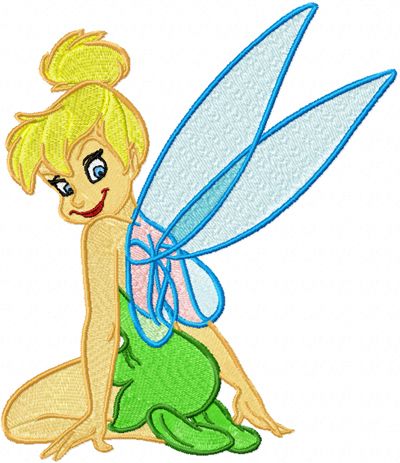 Tinkerbell 5 machine embroidery design