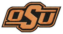 Oklahoma State Cowboys and Cowgirls logo embroidery design