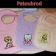 Elsa, Hello Kitty and Tinkerbell embroidered on bibs