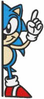 Sonic have idea embroidery design