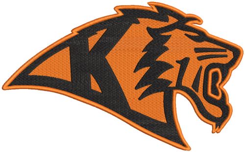 Kennewick High School logo embroidery design