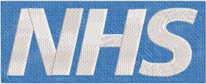 National Health Service logo embroidery design