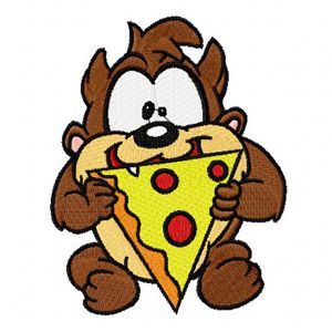 Looney Tunes Taz 2  embroidery design