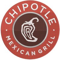 Chipotle logo embroidery design