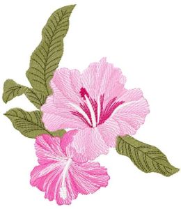 Flower 35 embroidery design
