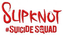 Suicide Squad Slipknot 3 embroidery design
