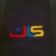 Embroidered JLS Logo design on towel