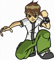 Ben 10 - I'm ready!  embroidery design