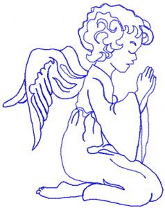 Little Angel 2 embroidery design