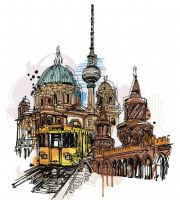 Berlin embroidery design