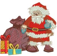 Santa's presents 3 embroidery design