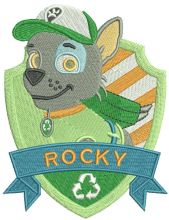 Rocky 2 embroidery design