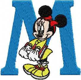 Minnie Mouse 2 machine embroidery design