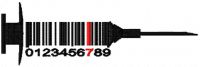 Syringe barcode free machine embroidery design