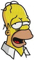 Homer 1 embroidery design