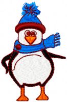 Little Penguin Free Embroidery Design: Stitching Cuteness and Whimsy