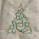 Embroidered modern Christmas tree free design