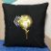 Cushion fairy dandelion embroidery design