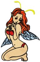 Little Fairy embroidery design