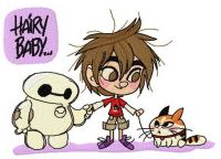 Hairy baby embroidery design