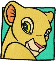 Nala  embroidery design