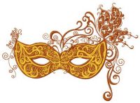 Mask 3 embroidery design