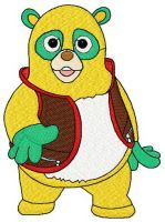 Oso embroidery design