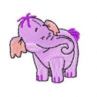Heffalump small 3 embroidery design
