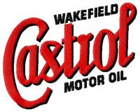 Castrol logo 2 embroidery design